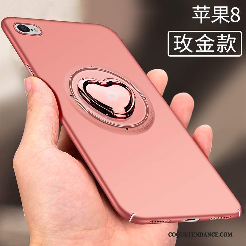 iPhone 8 Coque Rouge Personnalité Tout Compris De Téléphone Étui