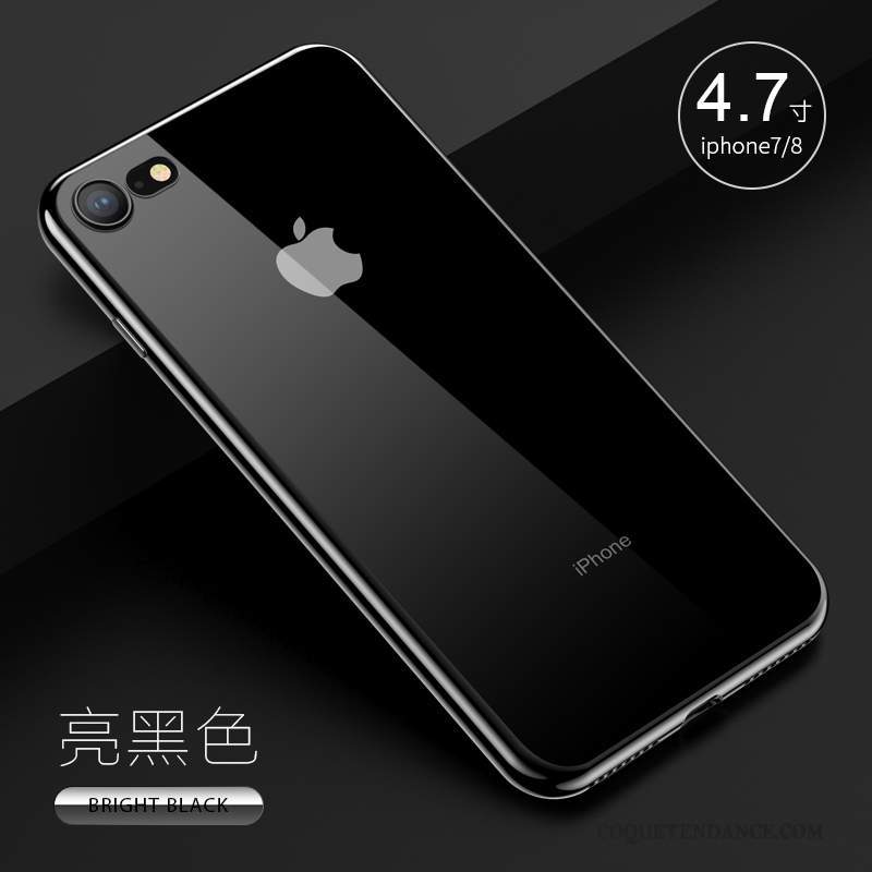 iPhone 8 Coque Tout Compris De Téléphone Silicone Transparent Très Mince