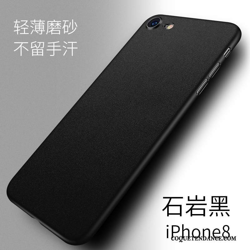 iPhone 8 Coque Tout Compris Protection Délavé En Daim Étui Blanc