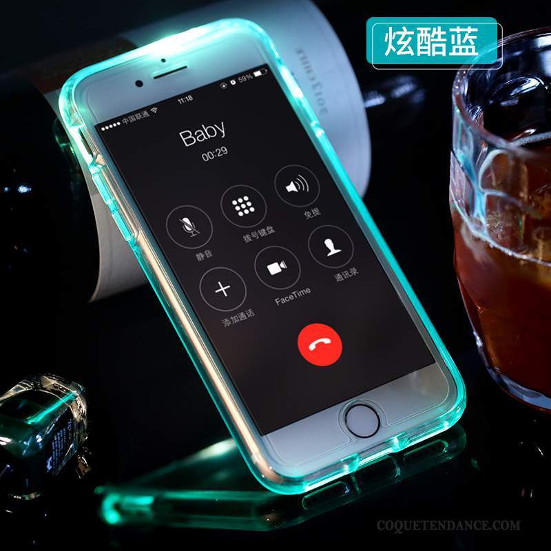 iPhone 8 Coque Transparent Difficile Cool De Téléphone Étui