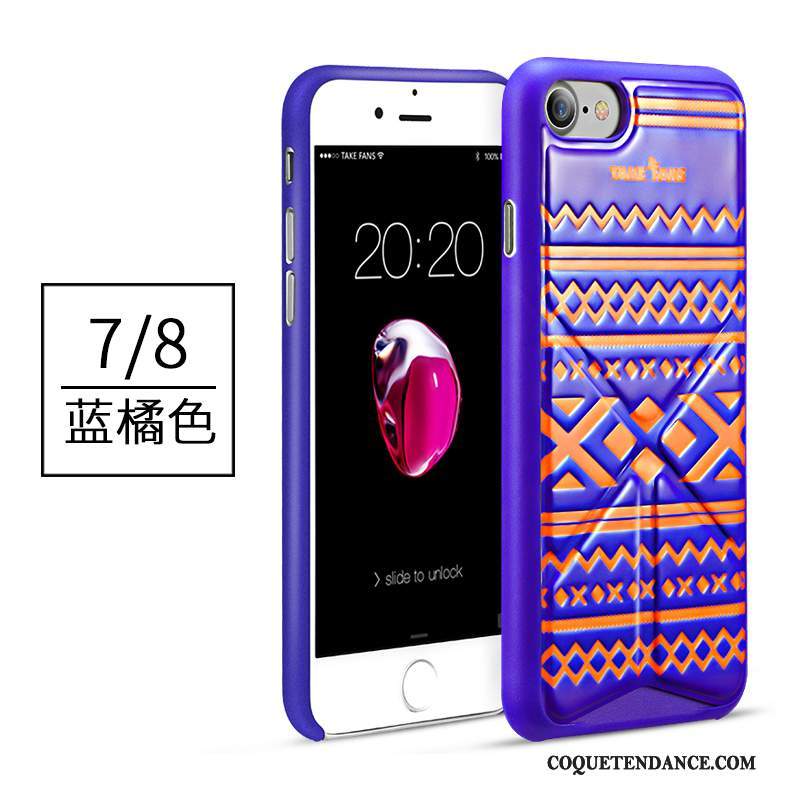 iPhone 8 Coque Étui Violet Incassable De Téléphone