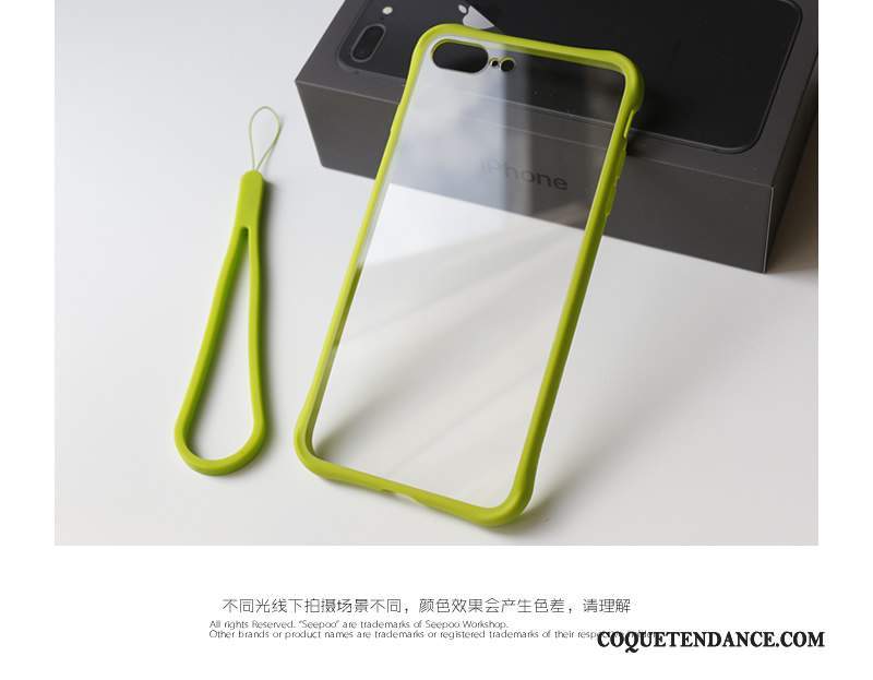 iPhone 8 Plus Coque Jaune De Téléphone Incassable Étui Tissu