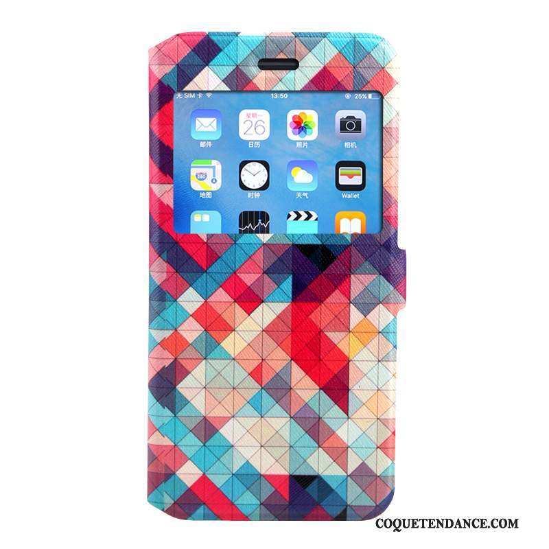 iPhone 8 Plus Coque Multicolore Housse Dessin Animé Silicone Étui