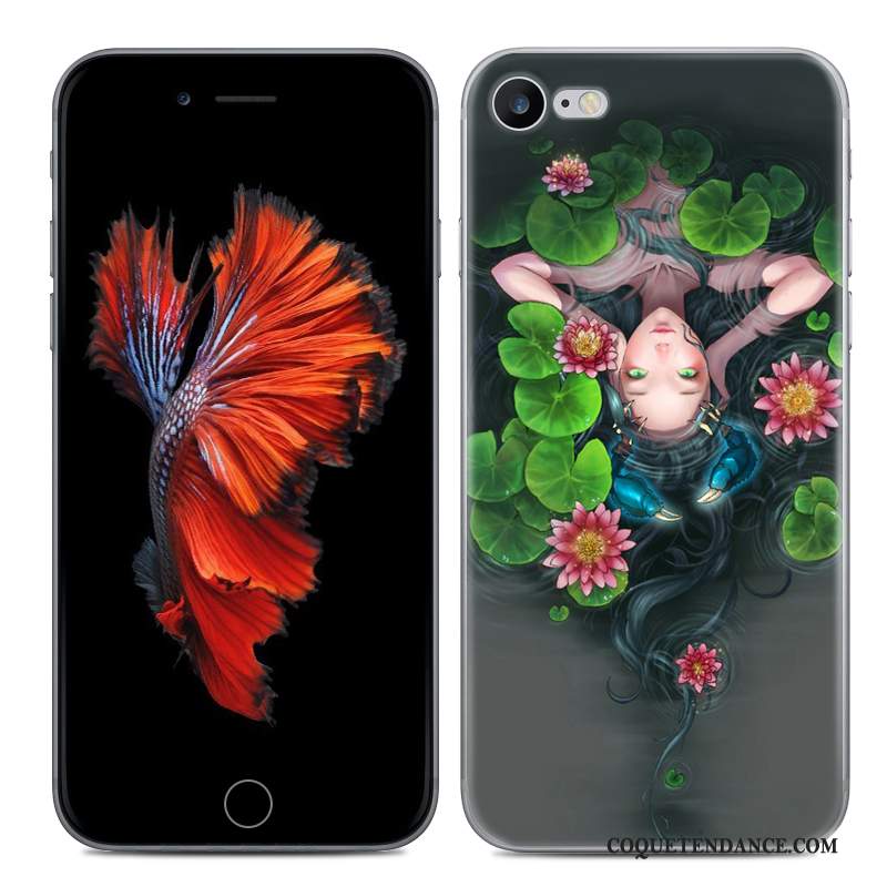 iPhone Se 2020 Coque Peinture Fluide Doux Constellation De Téléphone Étui