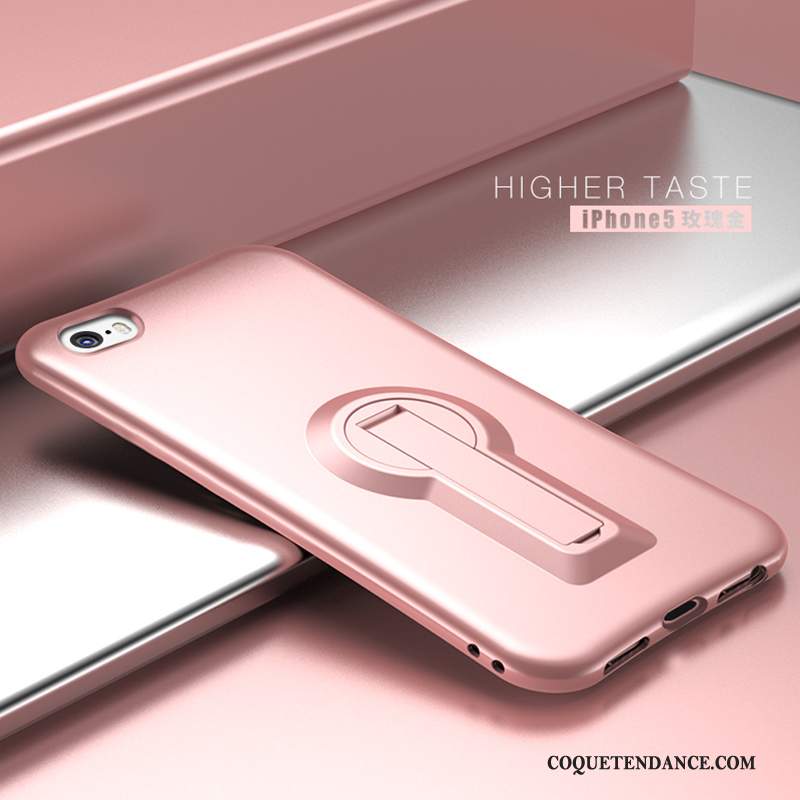 iPhone Se 2020 Coque Tout Compris De Téléphone Simple Délavé En Daim Incassable