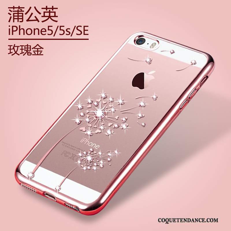 iPhone Se Coque Étui Protection Multicolore Transparent De Téléphone