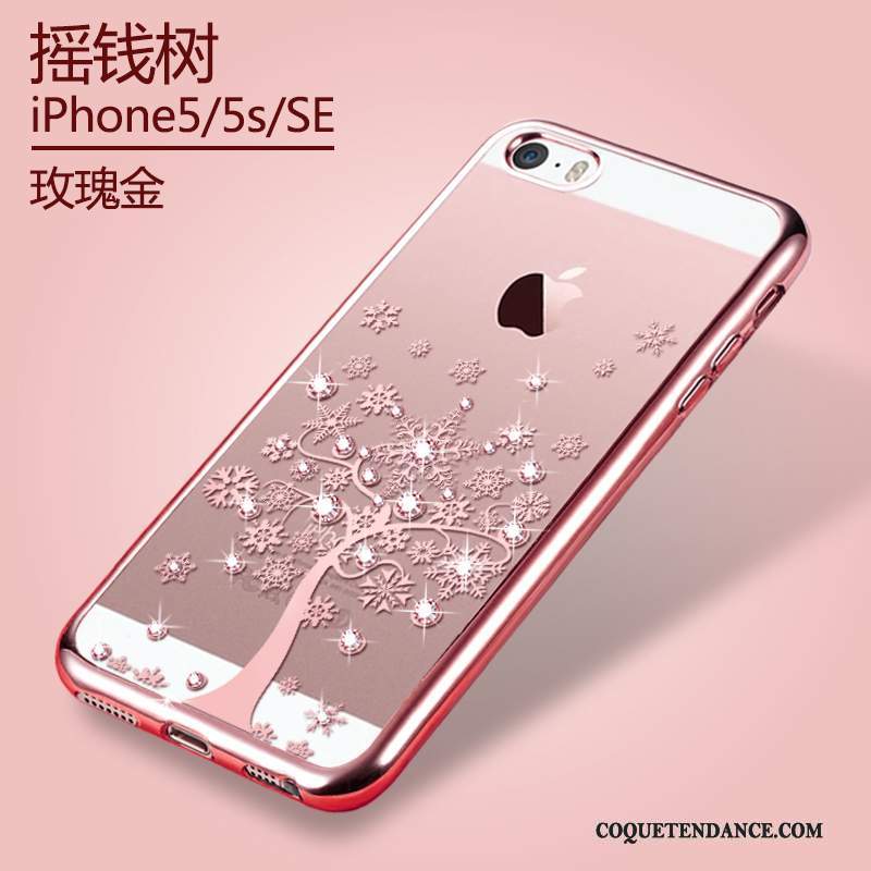 iPhone Se Coque Étui Protection Multicolore Transparent De Téléphone