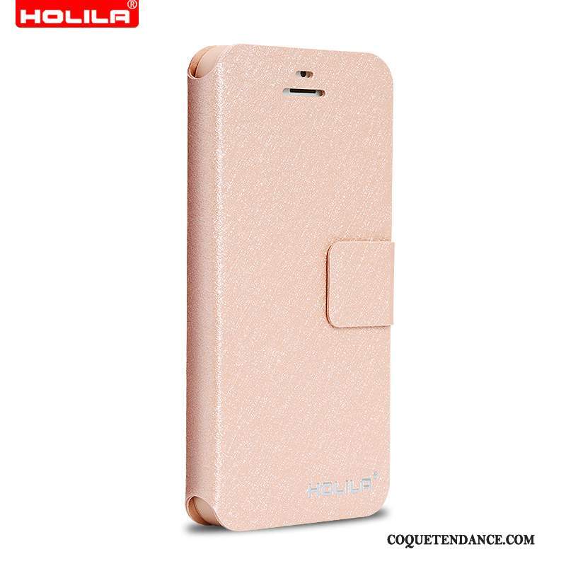 iPhone Se Coque Étui Étui En Cuir Protection Rose