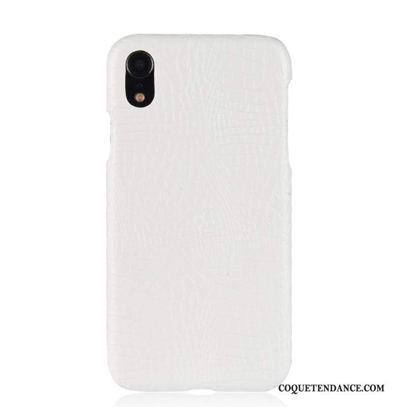 iPhone Xr Coque De Téléphone Protection Crocodile Modèle Étui Tendance