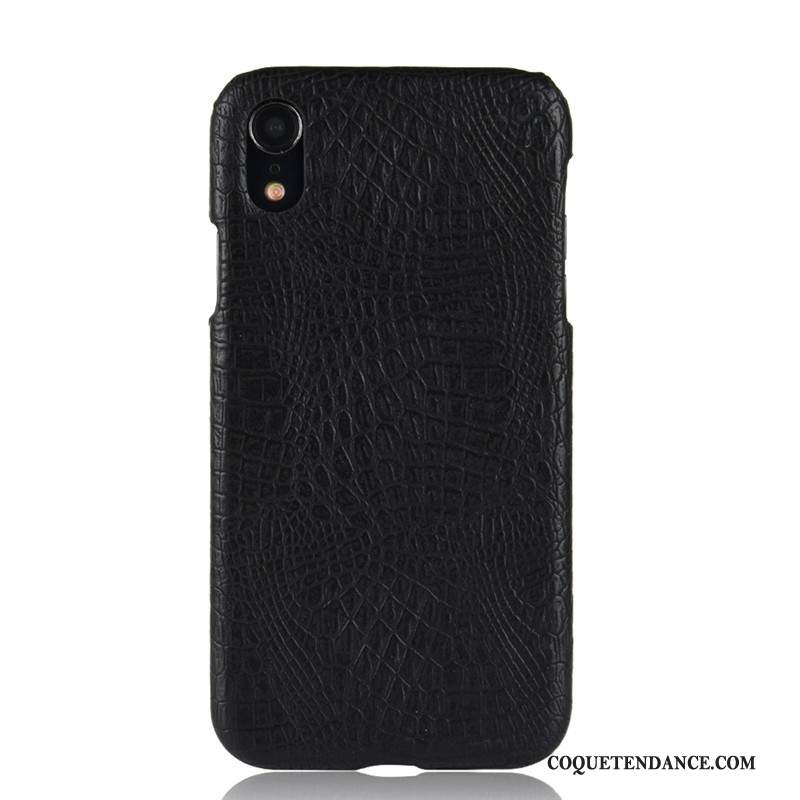 iPhone Xr Coque De Téléphone Protection Crocodile Modèle Étui Tendance