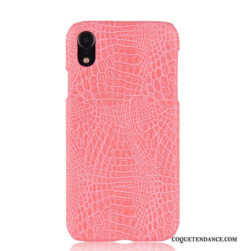 iPhone Xr Coque De Téléphone Protection Crocodile Modèle Étui Tendance