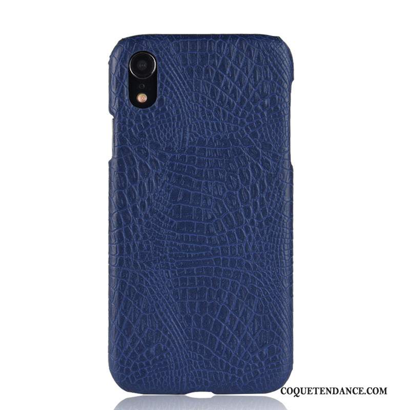 iPhone Xr Coque De Téléphone Protection Crocodile Modèle Étui Tendance