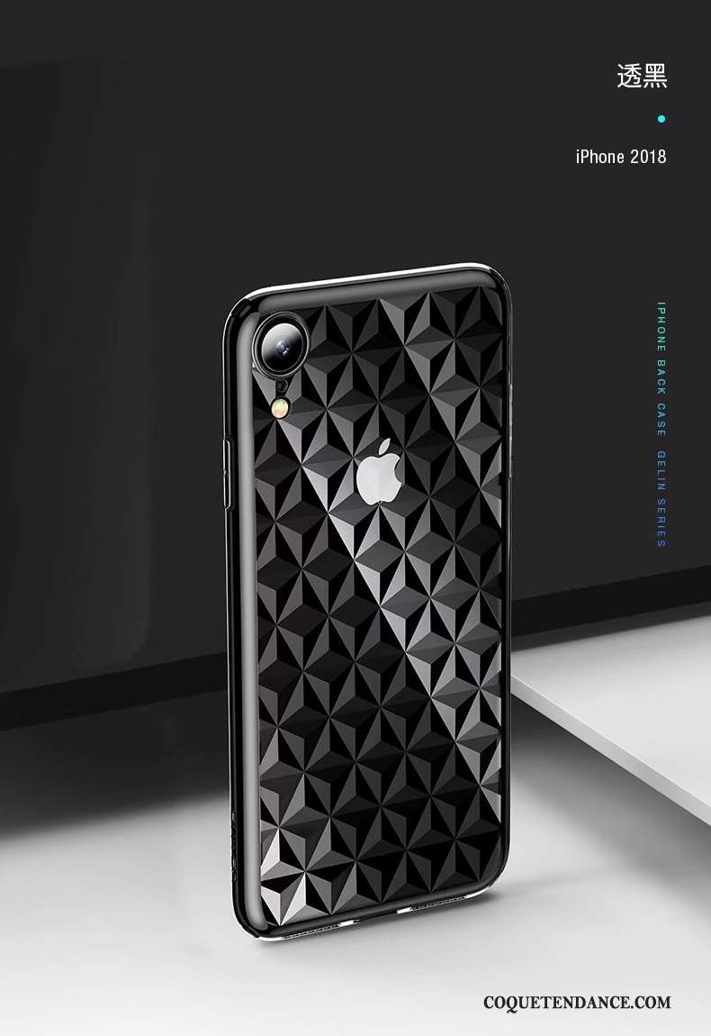 iPhone Xr Coque Incassable De Téléphone Transparent Tout Compris Fluide Doux