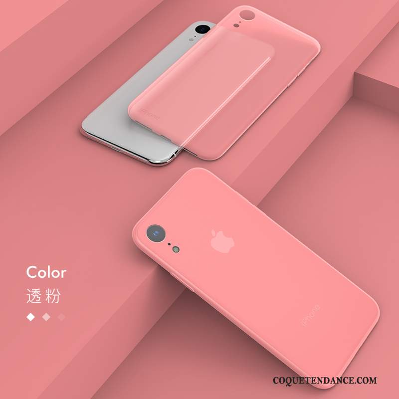 iPhone Xr Coque Refroidissement Incassable Étui Protection Rose