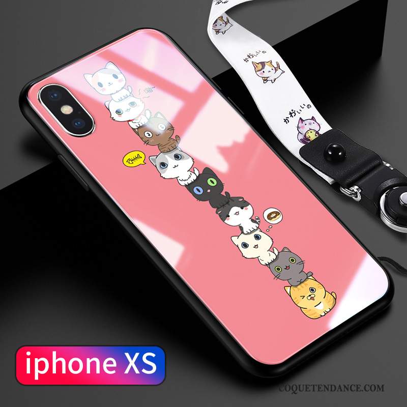 iPhone Xs Coque Marque De Tendance Très Mince Tout Compris Nouveau De Téléphone