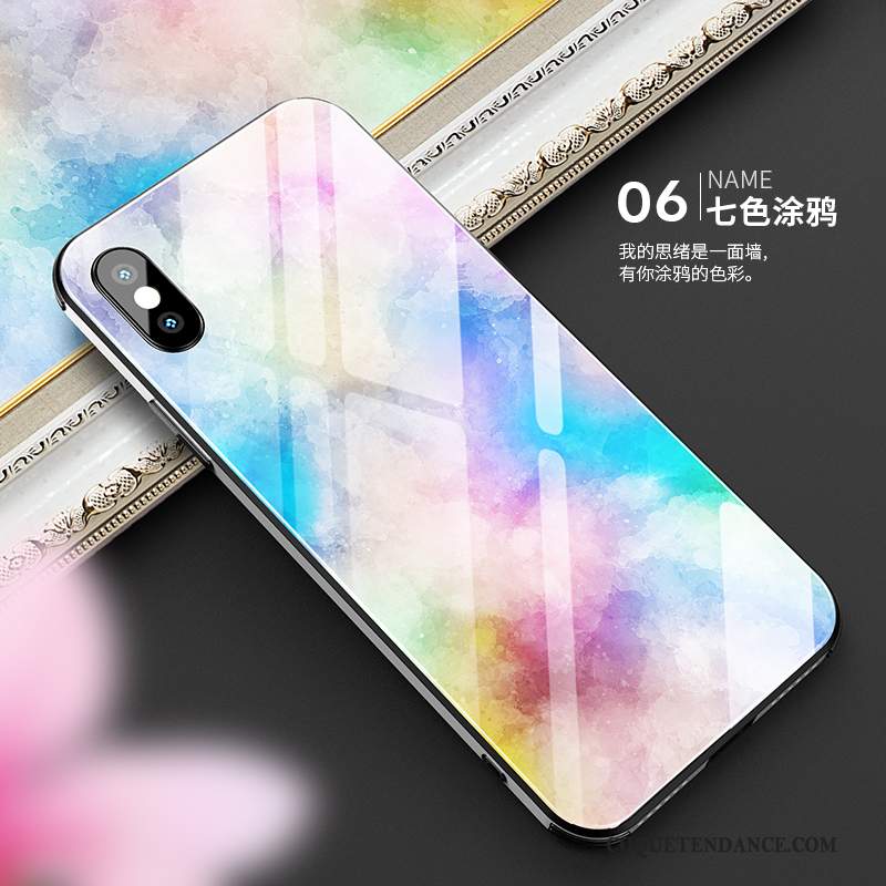 iPhone Xs Max Coque Ornements Suspendus Multicolore Protection Tout Compris De Téléphone