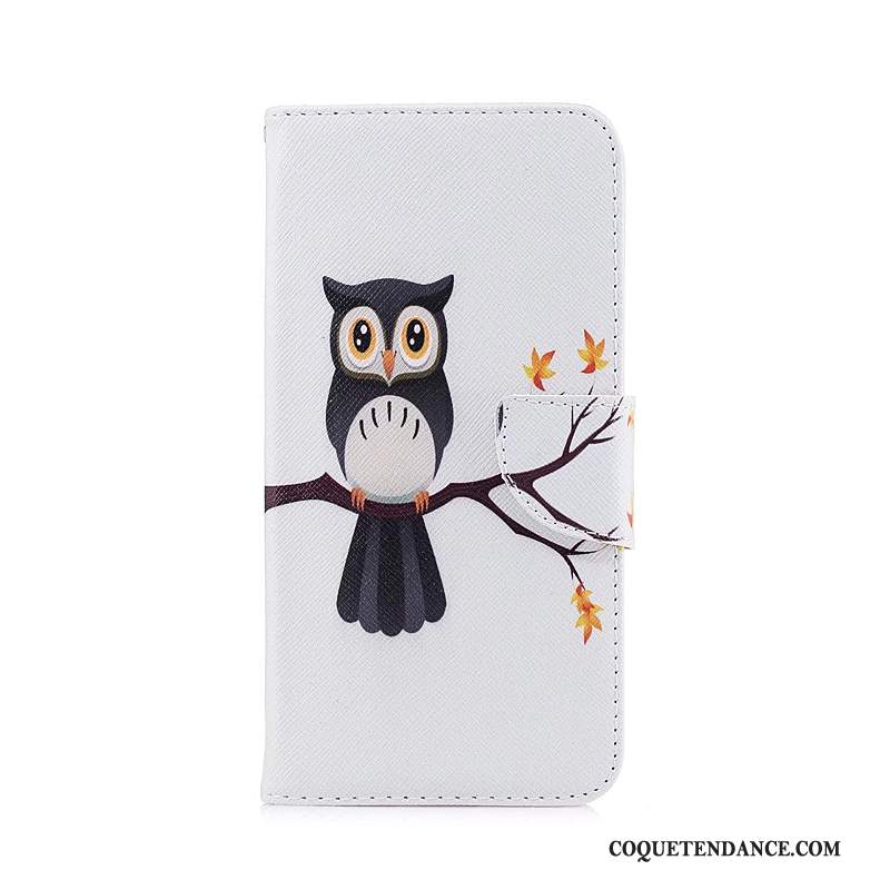 iPhone Xs Max Coque Violet Protection Étui En Cuir Housse Dessin Animé