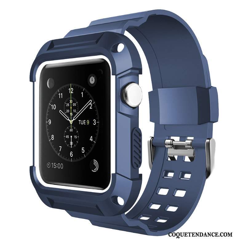 Apple Watch Series 1 Coque Tendance Protection Sport Silicone Personnalité
