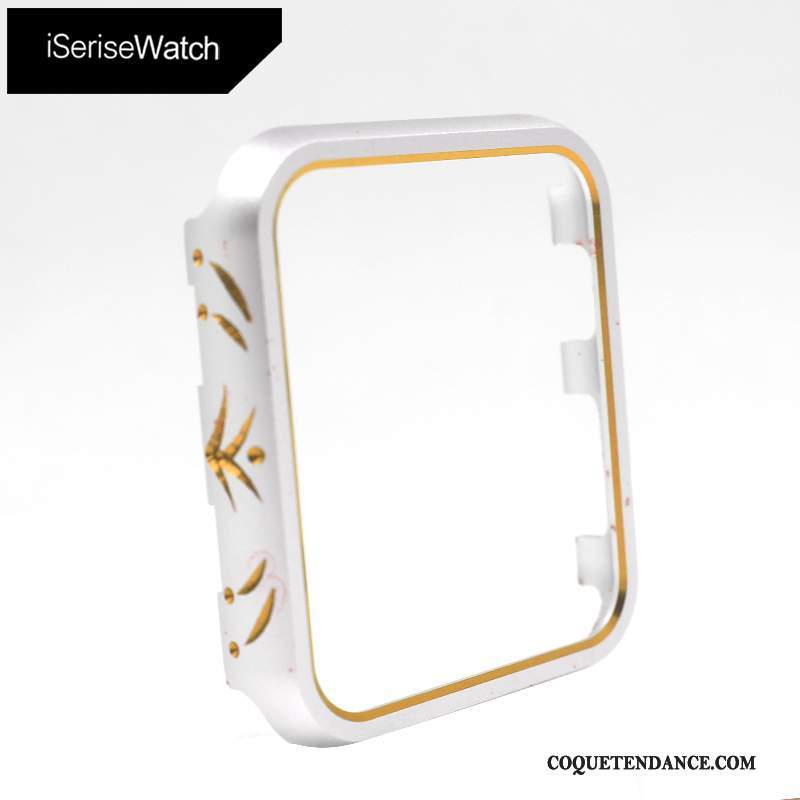 Apple Watch Series 2 Coque Étui Métal Or Protection