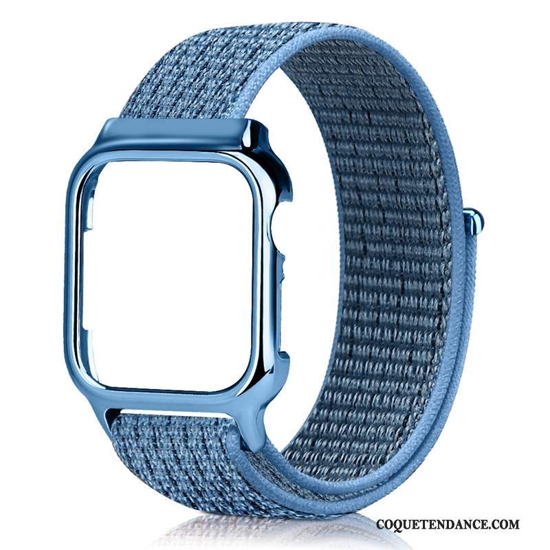 Apple Watch Series 3 Coque Tendance Créatif Nylon Bleu