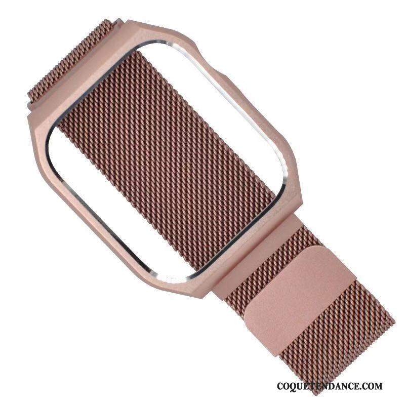 Apple Watch Series 4 Coque Rose Magnétisme Étui Protection