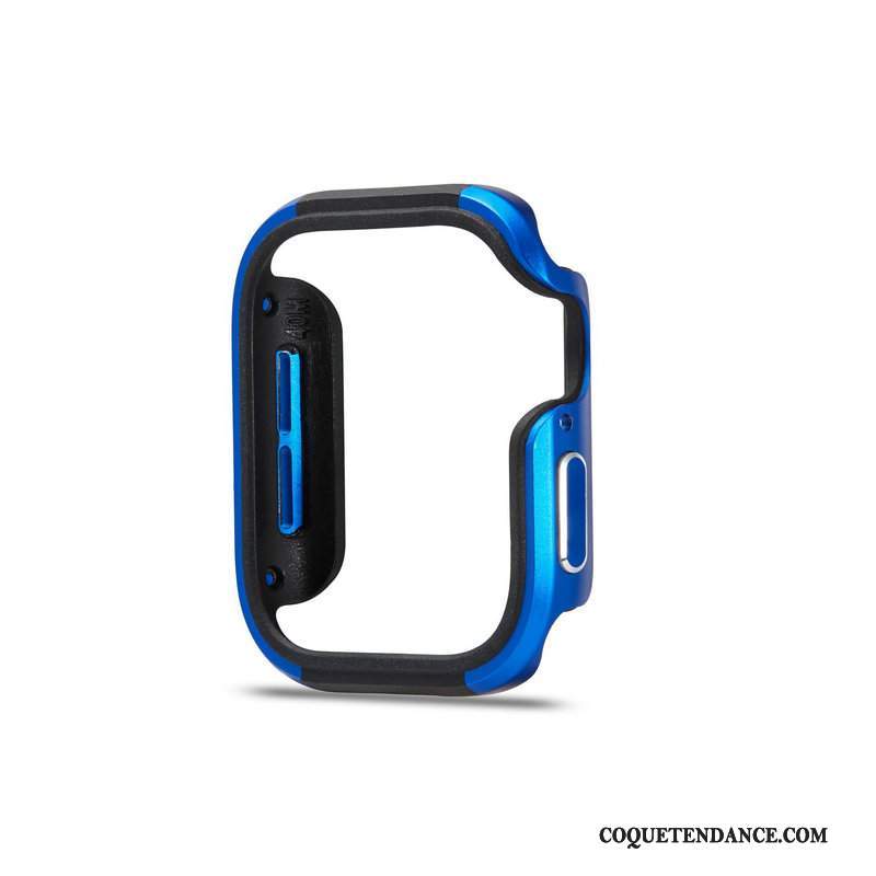 Apple Watch Series 5 Coque Incassable Protection Bleu Border