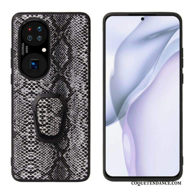 Coque Huawei P50 Pro Style Serpent Anneau-Support