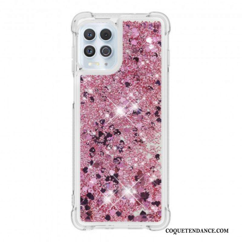 Coque Moto G100 Désires Paillettes