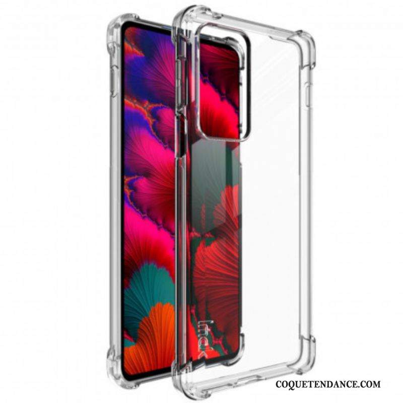 Coque Motorola Edge 20 Pro Transparente avec Film Écran IMAK