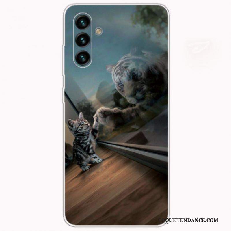 Coque Samsung Galaxy A13 5G / A04s Rêve de Chaton