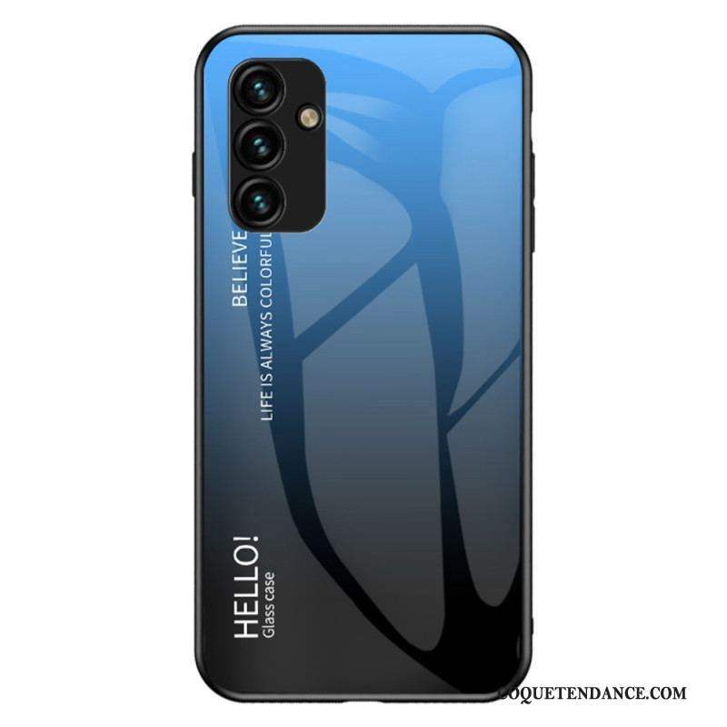 Coque Samsung Galaxy A14 5G / A14 Verre Trempé Hello