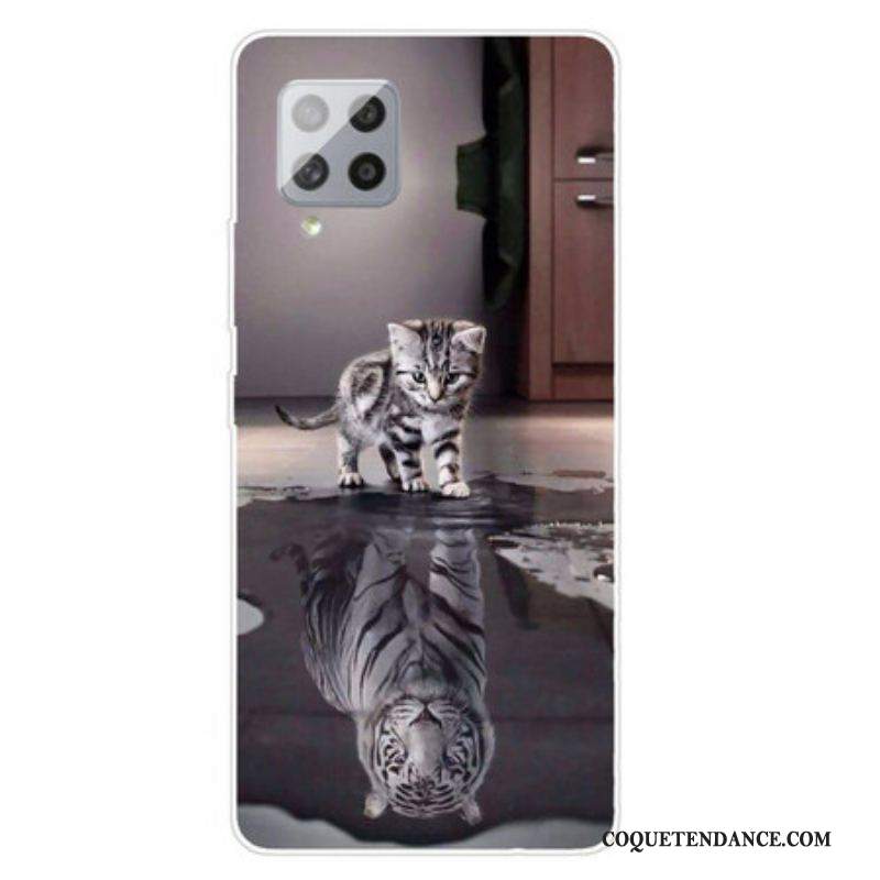 Coque Samsung Galaxy A42 5G Ernest le Tigre