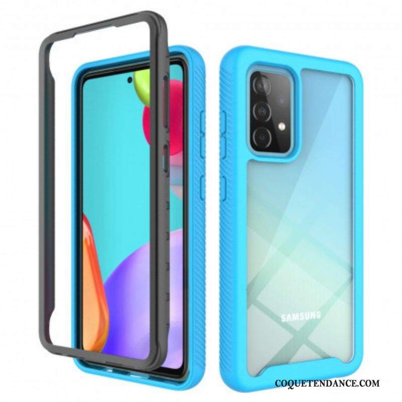 Coque Samsung Galaxy A52 4G / A52 5G / A52s 5G Conception Hybride Rebords Silicone