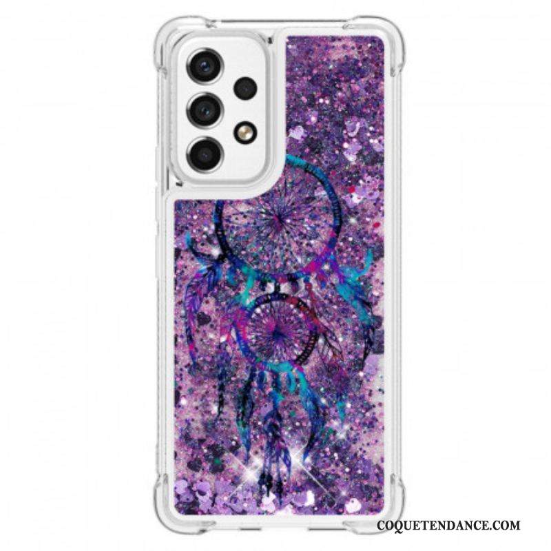 Coque Samsung Galaxy A53 5G Attrape Rêves Paillettes