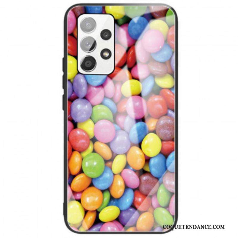 Coque Samsung Galaxy A53 5G Verre Trempé Bonbons