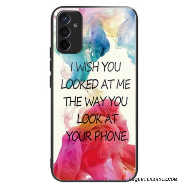 Coque Samsung Galaxy M13 Verre Trempé I Wish