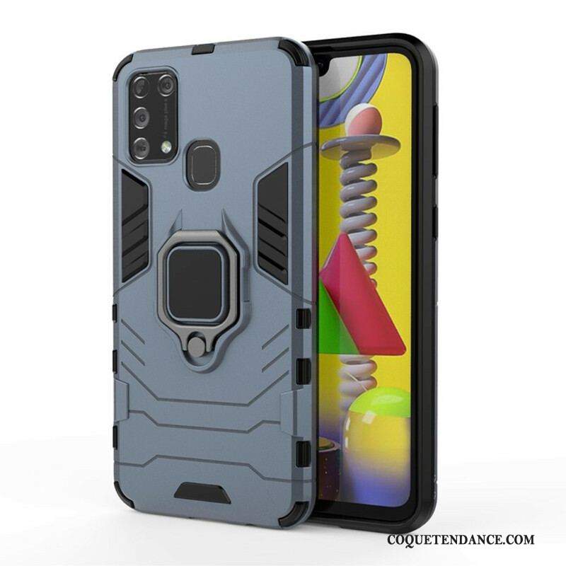 Coque Samsung Galaxy M31 Ring Résistante