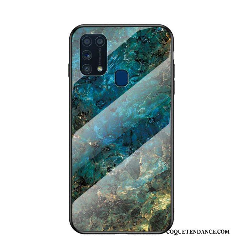 Coque Samsung Galaxy M31 Verre Trempé Premium Color