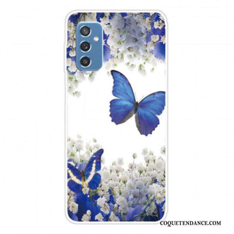 Coque Samsung Galaxy M52 5G Papillon Mystique