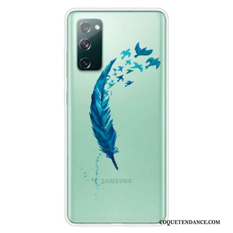 Coque Samsung Galaxy S20 FE Belle Plume