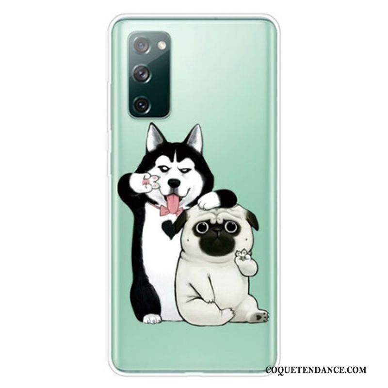 Coque Samsung Galaxy S20 FE Drôles de Chiens