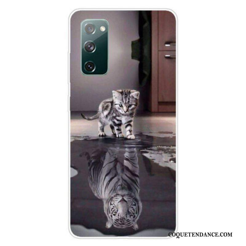 Coque Samsung Galaxy S20 FE Ernest le Tigre