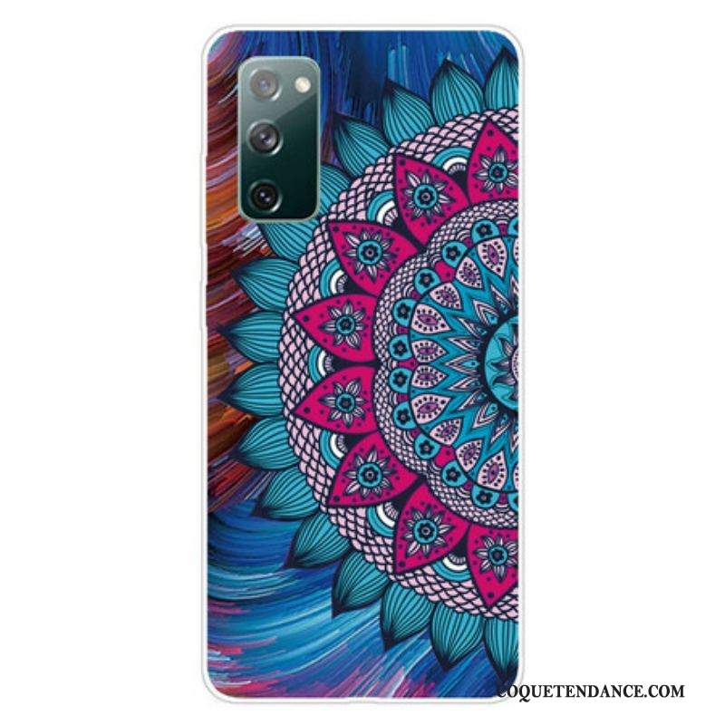 Coque Samsung Galaxy S20 FE Mandala Coloré