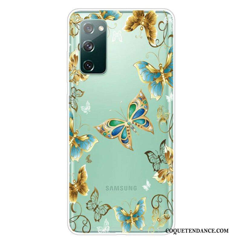 Coque Samsung Galaxy S20 FE Papillons Design