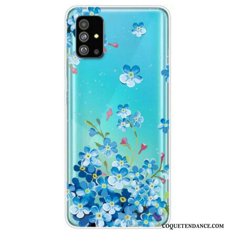 Coque Samsung Galaxy S20 Plus / S20 Plus 5G Fleurs Bleues