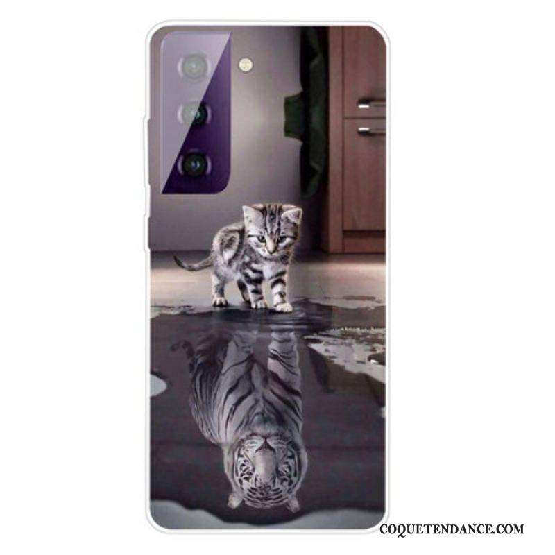 Coque Samsung Galaxy S21 FE Ernest le Tigre