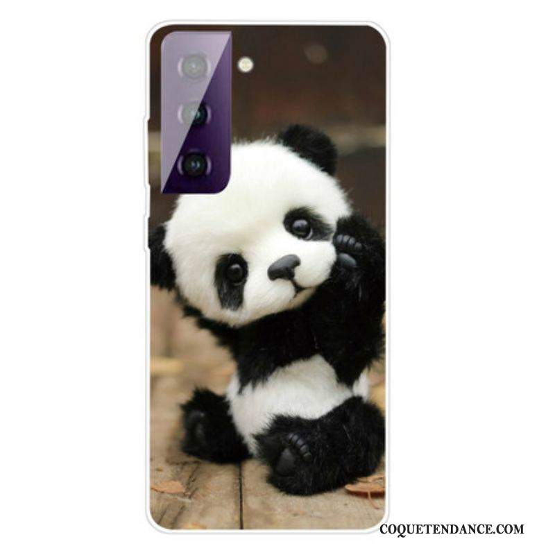 Coque Samsung Galaxy S21 FE Flexible Panda