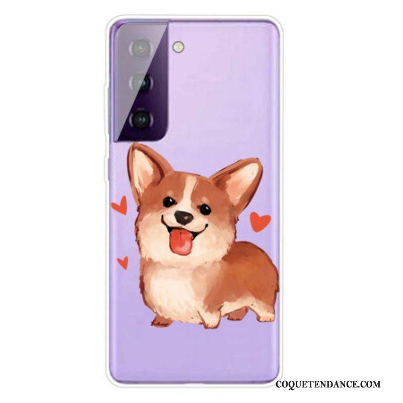 Coque Samsung Galaxy S21 FE Mon Petit Chien