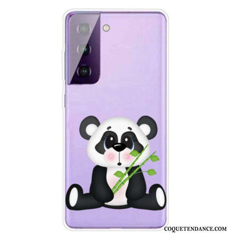 Coque Samsung Galaxy S21 FE Panda Triste