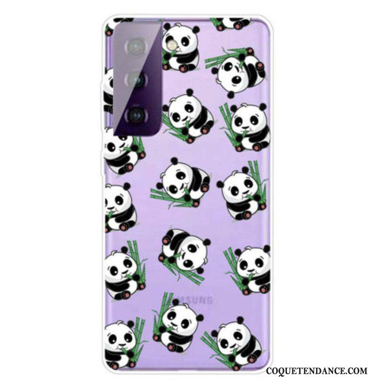 Coque Samsung Galaxy S21 FE Petits Pandas